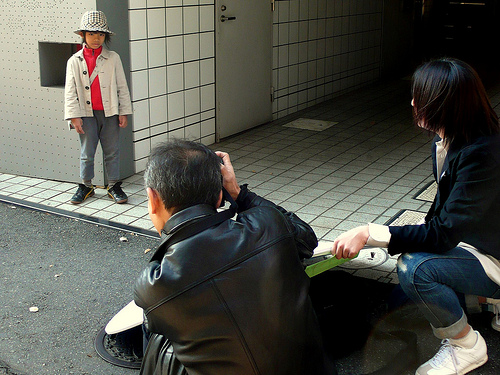 Sidra got caught by street style hunter in Harajuku