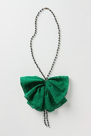 Burst of chiffon necklace by Anthropologie