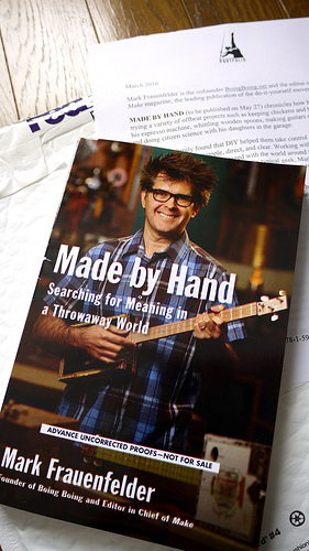 Made by Hand by Mark Frauenfelder