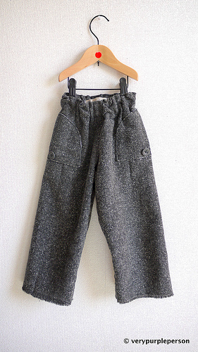 Tweed pants