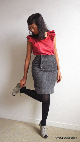 Pendrell blouse and Kasia skirt