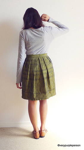 Button up skirt
