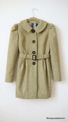Pistachio green coat