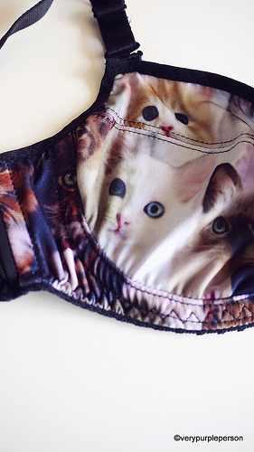 Here Kitty Kitty lingerie set