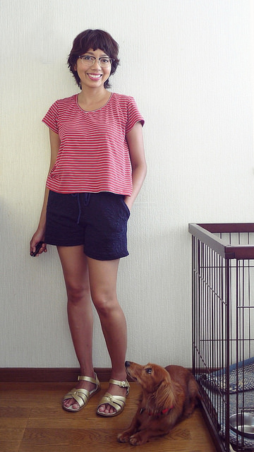 Scout tee and Anima pants